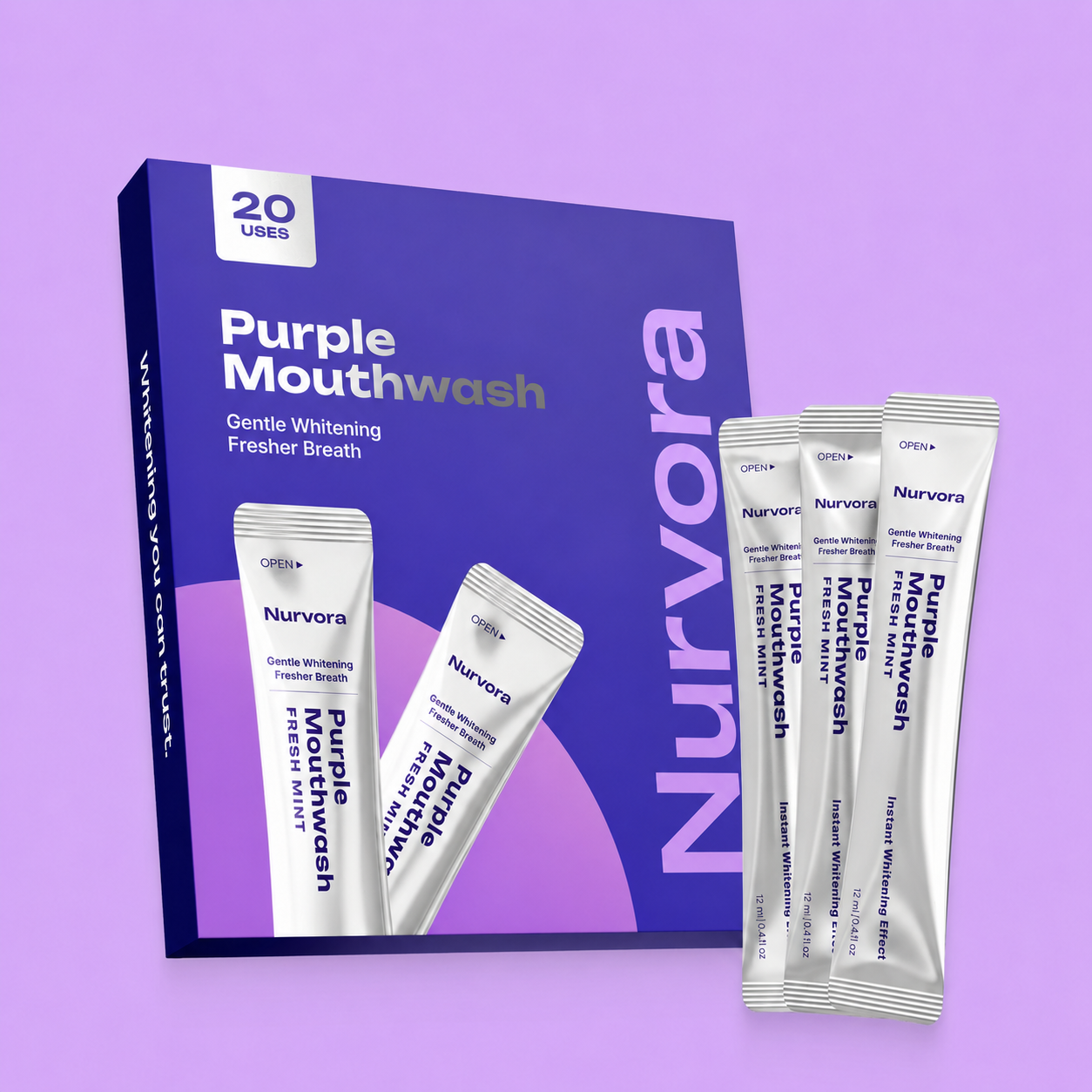 LumiRinse Purple Mouthwash